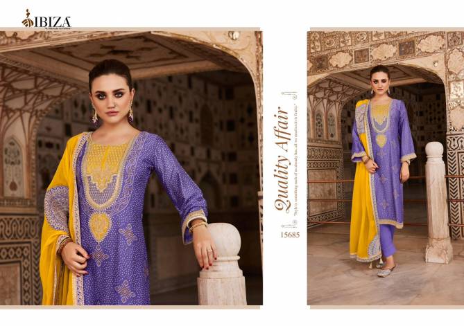 Rubani A By Ibiza Bandhani Printed Salwar Kameez Wholesale Online
